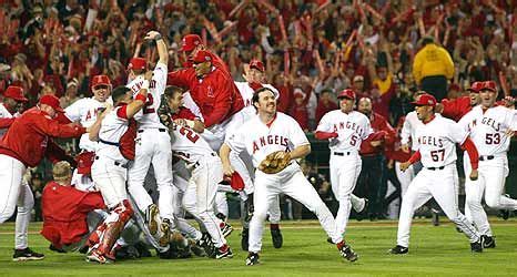 Angels, 2002 World Series Champions. What a year! What a feeling! Cannot describe the joy of ...