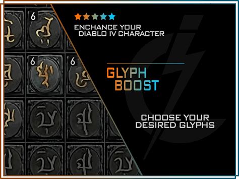 Buy Diablo 4 Glyph Boost - InstantCarry