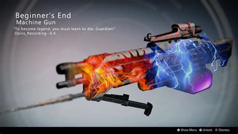 Begginer's End - Destiny Exotic Weapon Concept by LordOfManyMyths on ...