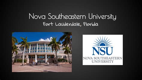 Nova Southeastern University - College Research & Profiles