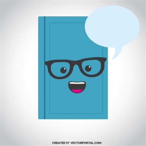 Talking book concept Royalty Free Stock SVG Vector and Clip Art