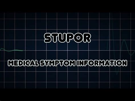 Stupor: what is it, types, causes, symptoms and treatment - psychology - 2024