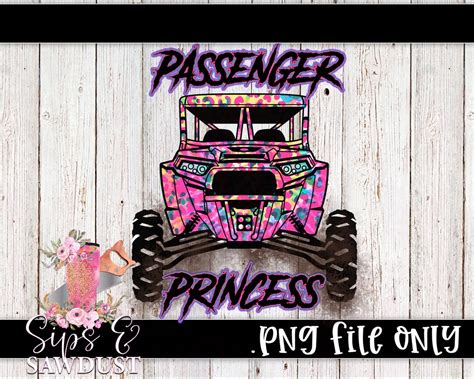 Passenger Princess Png, Rzr Png, Rzr Sublimation, Rainbow Leopard Png ...