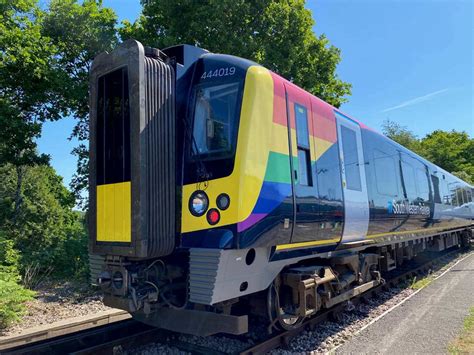 South Western Railway launch Class 444 Trainbow for Pride Month