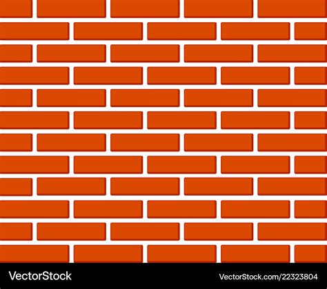 Colorful cartoon brick wall Royalty Free Vector Image