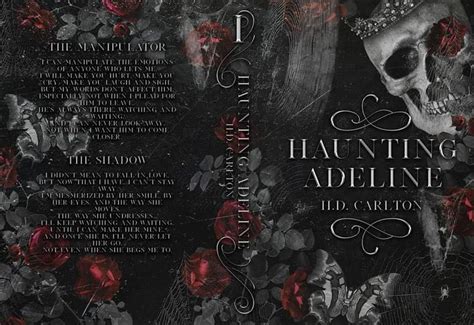 Haunting Adeline full cover | Mini books, Book cover template, Book cover design inspiration