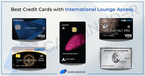 Best Credit Cards With Free International Lounge Access - Card Insider