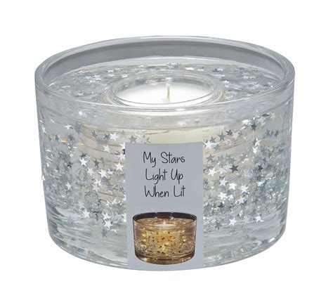 Sainsbury's Home Winter Silver Large Gel Candle (8634849) | Argos Price Tracker | pricehistory.co.uk