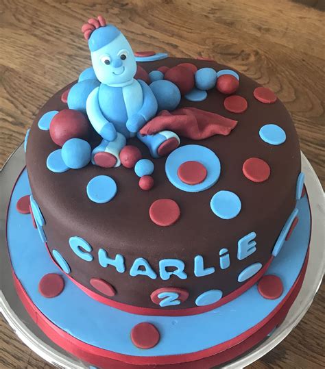 Iggle Piggle birthday cake all handmade by me from sugarpaste ...