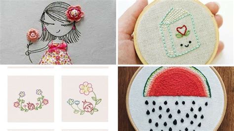 9+ Hand Embroidery Designs For Kids - Caminada Popular