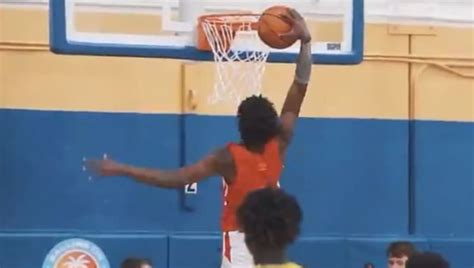 VIDEO: Watch Bronny James Throw Down First Dunk of AAU Season | 12up