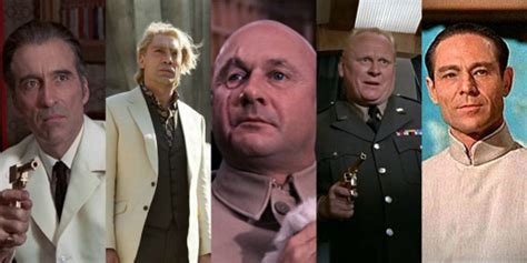 No Mr. Bond, I Expect You to Die: The Top 12 Bond Villains