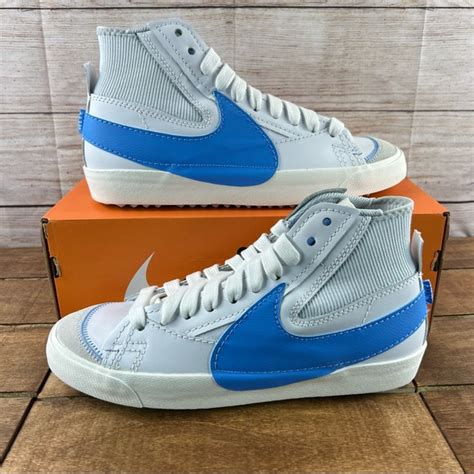 Nike | Shoes | Nike Blazer Mid 77 Jumbo University Blue | Poshmark