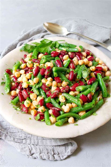 Three Bean Salad Recipe | Recipe | Three bean salad, Bean recipes, Bean ...