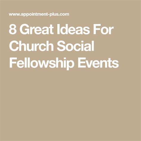 Pin on church fellowship ideas