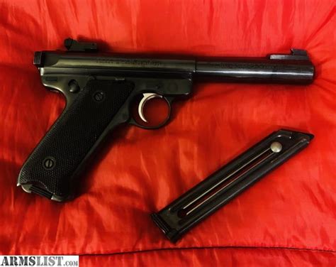 ARMSLIST - For Sale: RUGER Mark II BULL BARREL .22