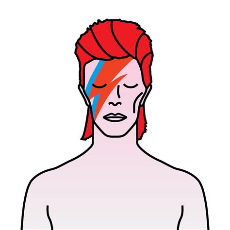 Cartoon Bowie (@cartoonbowie) | Twitter | David bowie fan art, David bowie art, David bowie