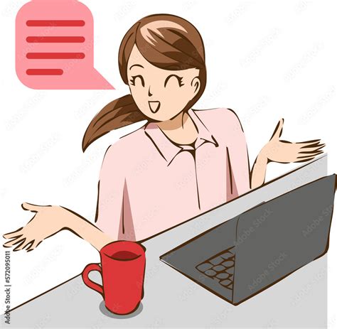 Office worker png graphic clipart design Stock Illustration | Adobe Stock