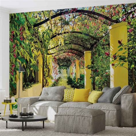 50+ Terkini Garden Wall Murals