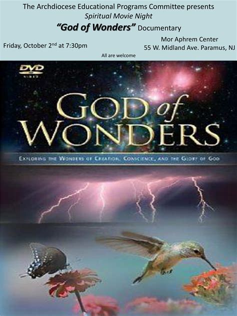 God of Wonders Documentary – Syriac Orthodox Church of Antioch