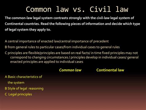 PPT - UNIT 2 Legal Systems of the World Sources and Varieties of English Law PowerPoint ...