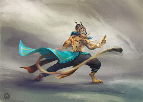 ArtStation - Tabaxi Monk