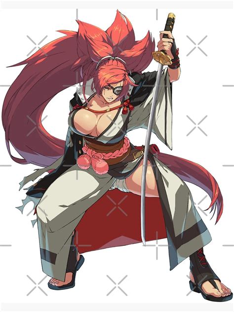 "Guilty Gear Strive Baiken Sticker" Sticker for Sale by Den23 | Redbubble