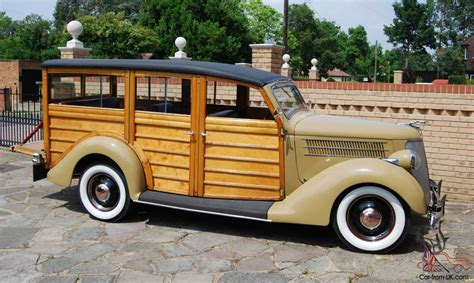 1936 FORD WOODIE FLATHEAD V8 - STATION WAGON