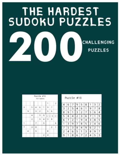 The Hardest Sudoku Puzzles 200 Challenging Puzzles by Challenging World | Goodreads