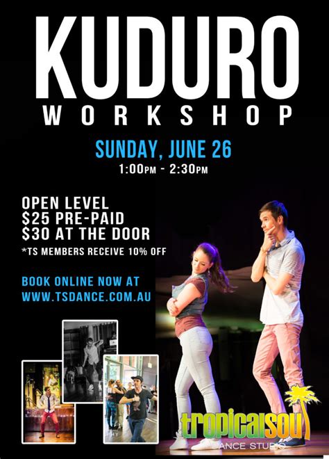 Kuduro Afro House Workshop with Kizomba Australia | Tropical Soul Dance Studio