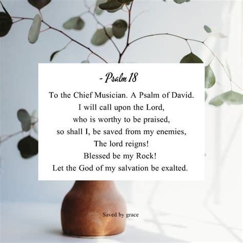 🪴A Psalm of David | Psalms, Book of psalms, The lord reigns