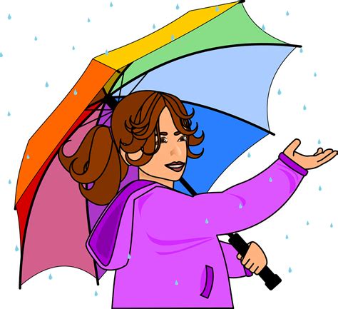 Download Umbrella, Rain, Girl. Royalty-Free Vector Graphic - Pixabay