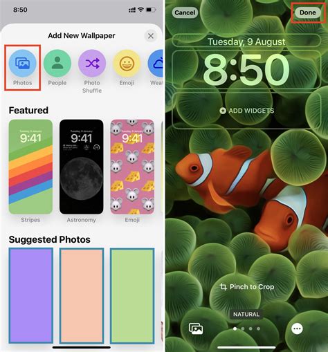 How to set different Home and Lock Screen wallpapers in iOS 16