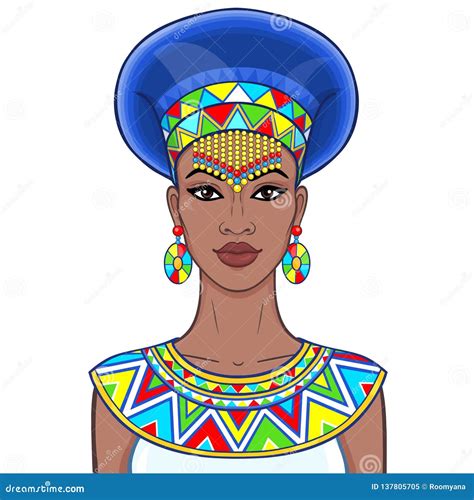 African Queen Drawing