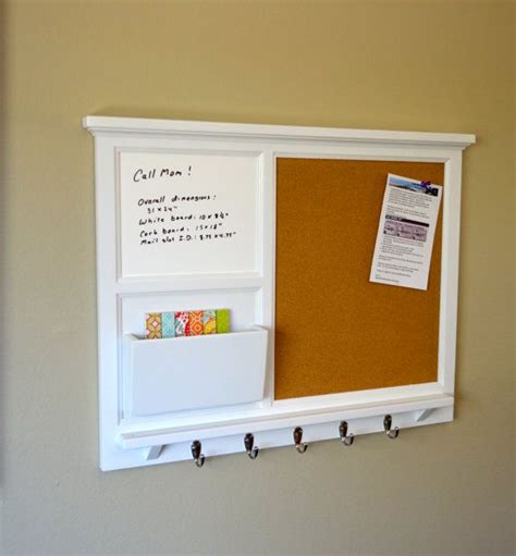 Whiteboard Cork Board Wall Organizer | decorated greek letters