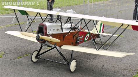 RC WW1 SCOUT / FIGHTERS DISPLAY AT LONG MARSTON MODEL AIRCRAFT SHOW ...