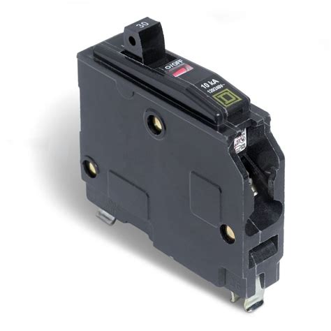 Square D Single Pole 30 Amp QO Plug-On Circuit Breaker | The Home Depot ...