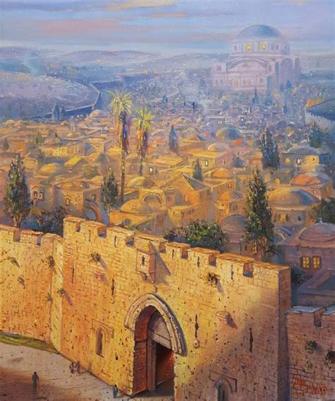 Jerusalem Painting | Jerusalem Wall Art in 2020 | Jesus pictures, Old city jerusalem, Jerusalem