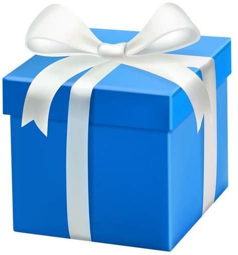Blue Gift Box Transparent Clip Art Image | Gift box images, Blue gift, Birthday card drawing