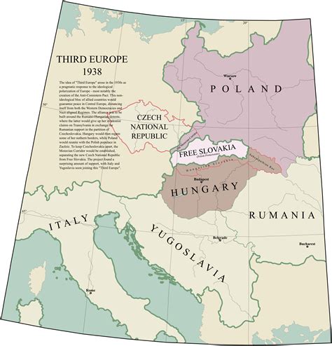 Partition of Czechoslovakia by Poland and Hungary - Third Europe Bloc ...