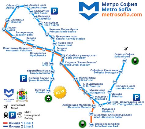 METROPOLITEN SOFIA - BG: МЕТРО СТАНЦИИ - ИНФО