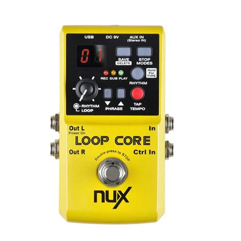 Best Loop Core Guitar Effects Pedals Looper Extensional Pedal 6 Hours Recording Time 99 User ...