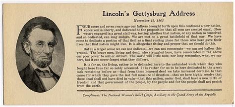 Lincoln at Gettysburg Renews American Proposition: All Men are Created Equal - David J ...