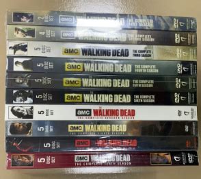 The Walking Dead Series Seasons 1-10 DVD Box Set 46 Disc Free Shipping