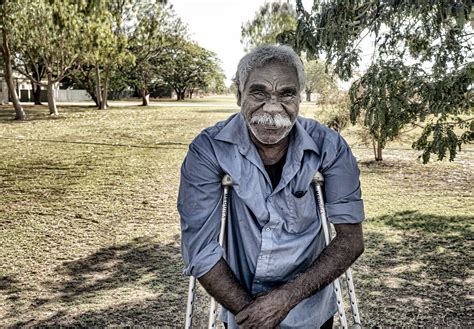 Indigenous fist full of dirt – Telegraph