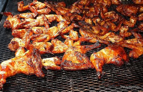 "Bar-B-Que Chicken on the Grill" by Paulette1021 | Redbubble