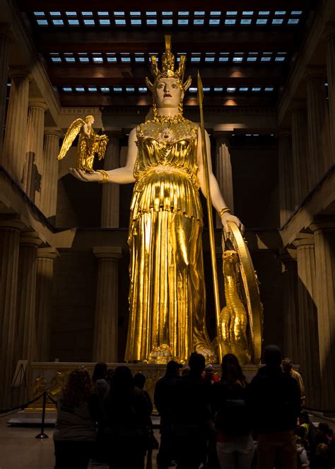 Statue of Athena, The Parthenon, Nashville 10/25/18 | Flickr