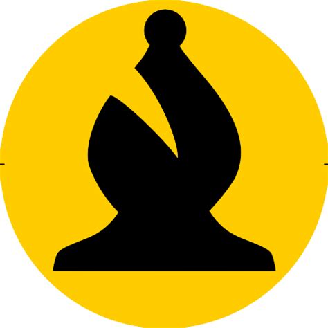 Chess Piece Symbol Black Bishop Alfil Negro – PermaClipart