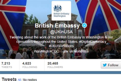 British Embassy Washington and our consulates on social media - GOV.UK