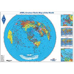 Map of the World (Azimuthal)